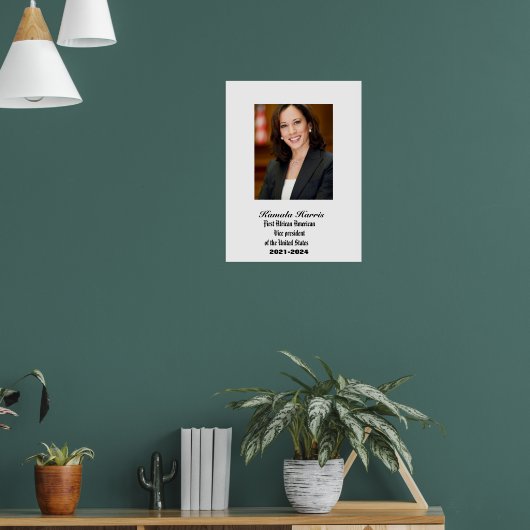 VICE PRESIDENT KAMALA HARRIS POSTER (Woonkamer 1)