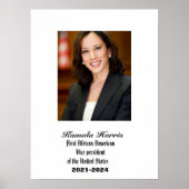 VICE PRESIDENT KAMALA HARRIS POSTER (Voorkant)