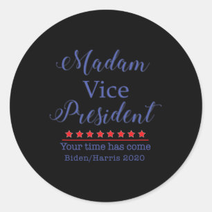 Vice President Kamala Harris Ronde Sticker