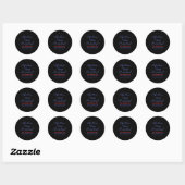 Vice President Kamala Harris Ronde Sticker (Vel)