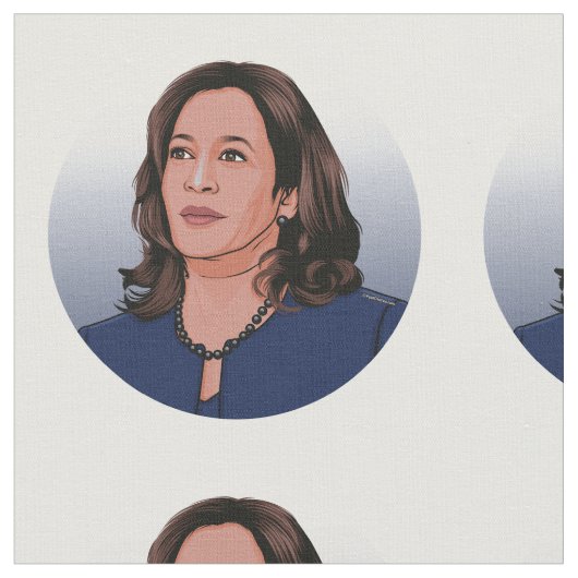 Vice President Kamala Harris Stof (Close Up)