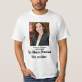 VICE PRESIDENT KAMALA HARRIS T-SHIRT (Voorkant)