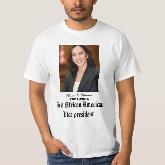 VICE PRESIDENT KAMALA HARRIS T-SHIRT (Voorkant)
