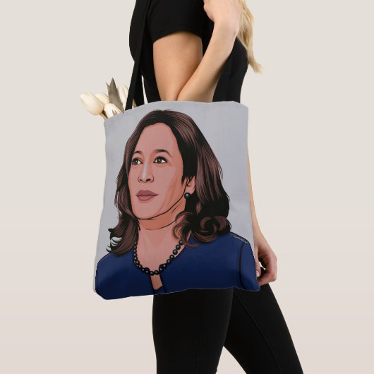 Vice President Kamala Harris Tote Bag (Dichtbij)