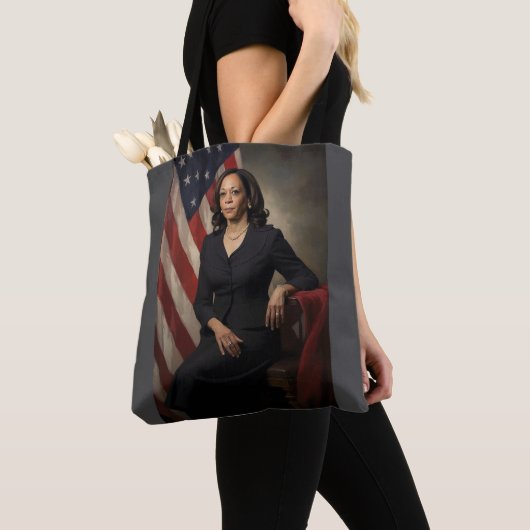 Vice-President Kamala Harris Tote Bag (Dichtbij)