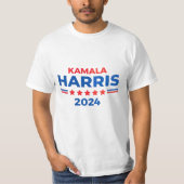 Vice-President Kamala Harris voor President 2024 T-shirt (Voorkant)