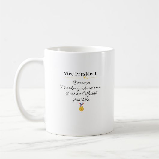 Vice President Koffiemok (Links)