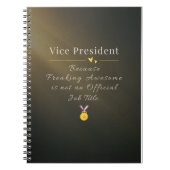 Vice President Notitieboek (Voorkant)