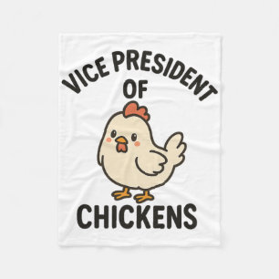 Vice President Of Kippen Vp Of Kippen  Fleece Deken