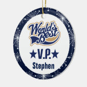 Vice President Personalized Gift Ornament (Links)