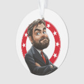 Vice President Vance Acryl Ornament (voorkant)