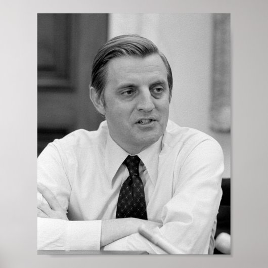 Vice President Walter Mondale - 1977 Poster (Voorkant)