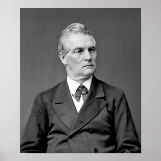 Vice-President William Wheeler Portrait Poster (Voorkant)
