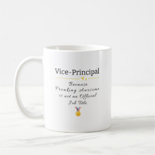 Vice-Principal Freaking Geweldige functietitel Koffiemok