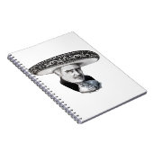 Vicente Fernandez Sombrero Drawing Notitieboek (Rechterzijde)