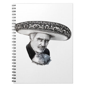 Vicente Fernandez Sombrero Drawing Notitieboek