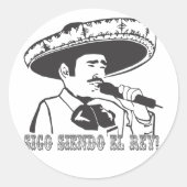 Vicente Fernandez Sticker (Voorkant)
