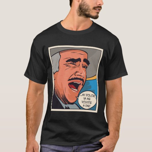 Vicente Fernandez T-shirt (Voorkant)