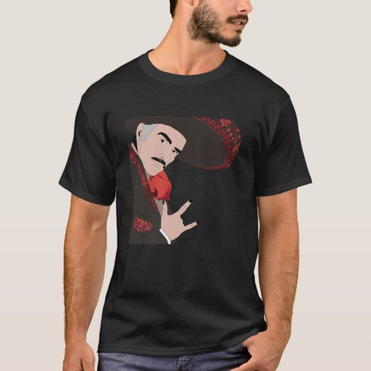 Vicente Fernandez  T-shirt (Voorkant)