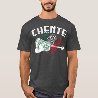 Vicente Name Guitar Mariachi Music Lover Mannen Wo T-shirt