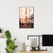 VICENZA Basilica Palladiana  Italiaans reizen Poster (Thuiskantoor)