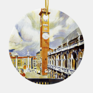 Vicenza Italië Basilica Palladiana Keramisch Ornament