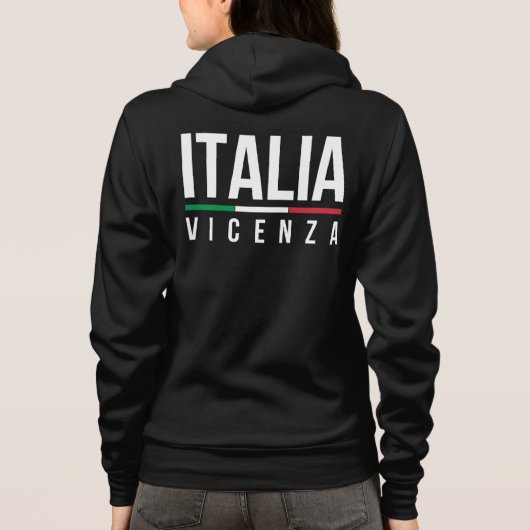 Vicenza Italië Hoodie (Achterkant)