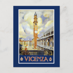  Vicenza Italië Reis Briefkaart
