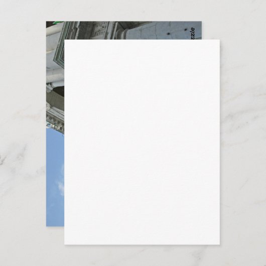 Vicenza - Italië: Tower van Basilica Palladiana Briefkaart (Voorkant / Achterkant)