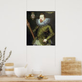 Vicenzo Gonzaga, hertog van Mantua, 1600 Poster (Keuken)