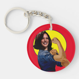 VicePresident Kamala Harris als Rosie Sleutelhanger