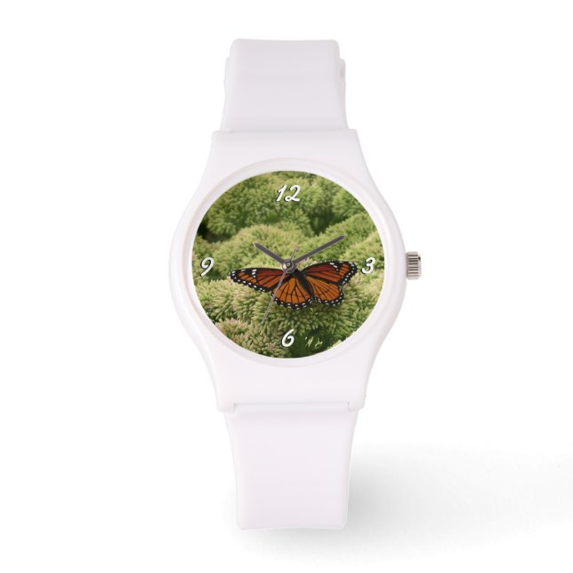 Viceroy Butterfly Beauful Natuur Fotografie Horloge (Voorkant)