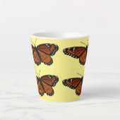 Viceroy Butterfly Beauful Natuur Fotografie Latte Mok (Voorkant)