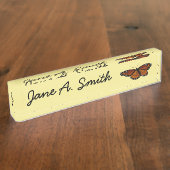 Viceroy Butterfly Beauful Natuur Fotografie Naambordje (Zijkant)