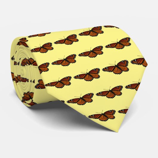 Viceroy Butterfly Beauful Natuur Fotografie Stropdas (Opgerold)