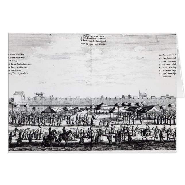 Viceroy's Feast buiten de muren van Kanton (Voorkant Horizontaal)