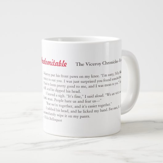 Viceroy's Giant Coffee of Tea Mok (Voorkant rechts)