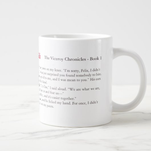 Viceroy's Giant Coffee of Tea Mok (Rechts)