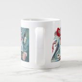  Vices Party, gokken Drink roken Grote Koffiekop (Achterkant)