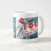  Vices Party, gokken Drink roken Grote Koffiekop (Voorkant rechts)