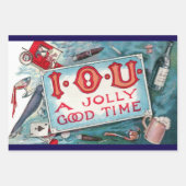 Vices Party, gokken Drink roken Inpakpapier Vel (Voorkant 2)