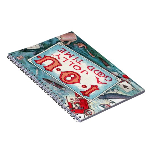  Vices Party, gokken Drink roken Notitieboek (Rechterzijde)