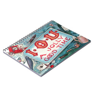  Vices Party, gokken Drink roken Notitieboek