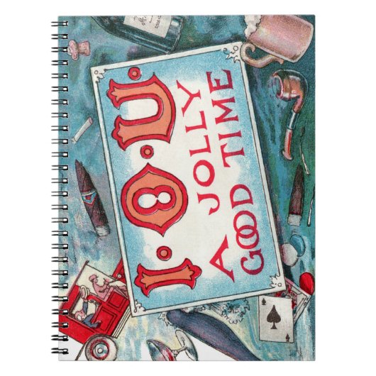  Vices Party, gokken Drink roken Notitieboek (Voorkant)