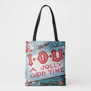 Vices Party, gokken Drink roken Tote Bag