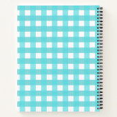 Vichy Bleu Ciel Notitieboek (Achterkant)