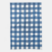 Vichy Bleu marine Theedoek (Verticaal)