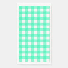 Vichy Bleu Turquoise Servet