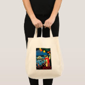 Vichy Comite des Fetes ~ France Travel Art Tote Bag (Voorkant (product))