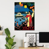 Vichy Comite des Fetes Poster (Thuiskantoor)